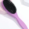 bristle hairbrush purple