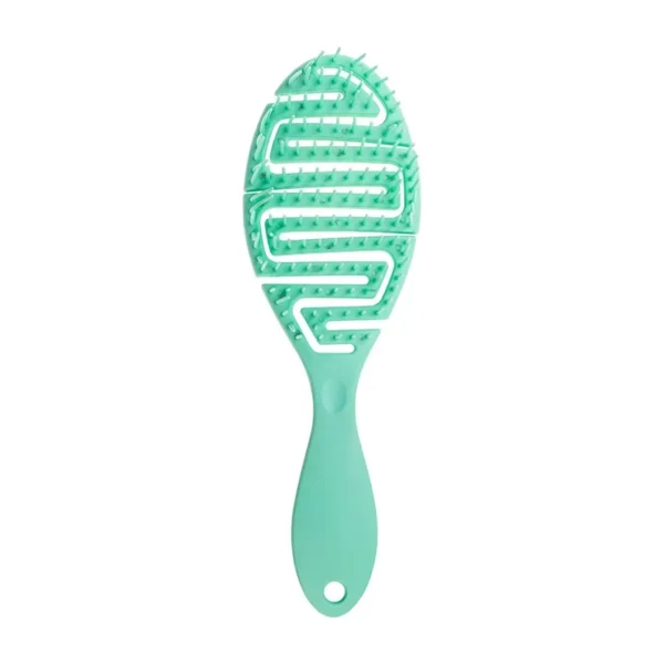 detangling hairbrush green