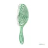 eco friendly hairbrush green