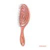 eco friendly hairbrush orange