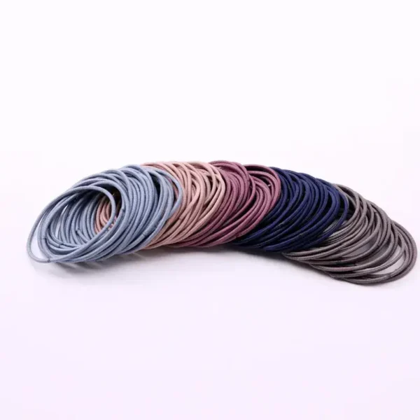 elastic hairbands mixed colors