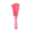 hairbrush for curly hair pink