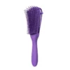 hairbrush for curly hair purple