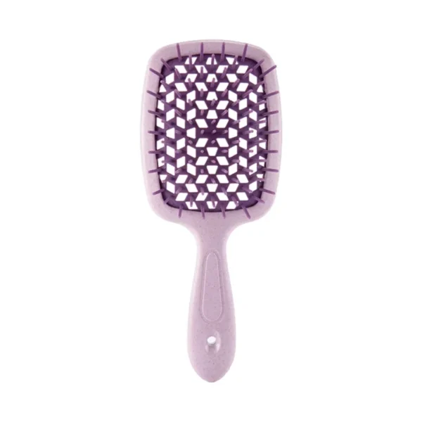 hairbrush for wavy hair purple